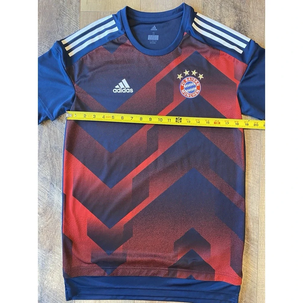Adidas FC Bayern Munich 2017/18 Training Pre Match Jersey Men's Sz Small